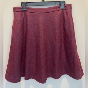 Maroon Banana Republic Skirt
